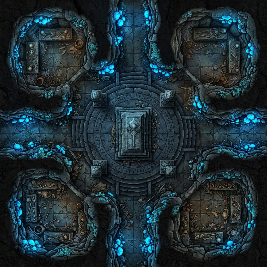 A Game Master setting up a dynamic battle map inside the Foundry VTT interface with walls and lighting.